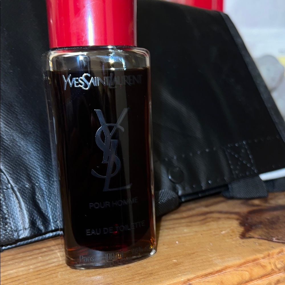 Yves Saint Laurent Pour Homme Black And Red Bottle - image 2